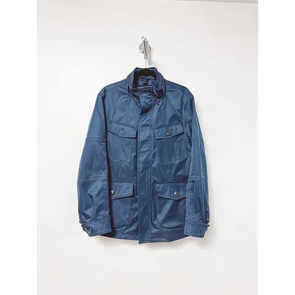 Banana Republic Modular System Winter Utility Water Resistant Jacket Blue Medium - Picture 1 of 10